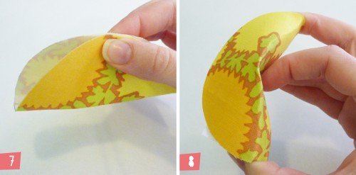 9 Fabric Fortune Cookies