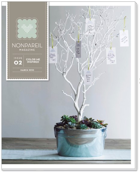 Nonpareil 02 _ Color Me Inspired | DIY Wedding Projects, Free Templates, and Ideas at Nonpareil Magazine