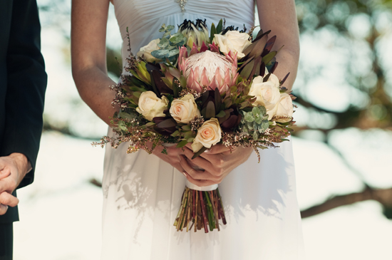 Australian Native Wedding Bouquet