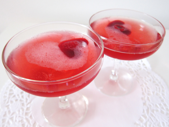 Valentines Day Red Cocktail