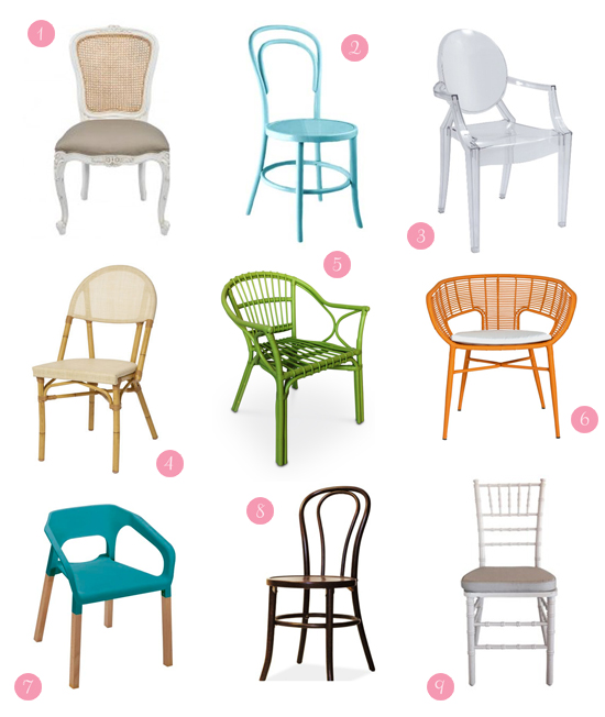 unique chairs for wedding receptions