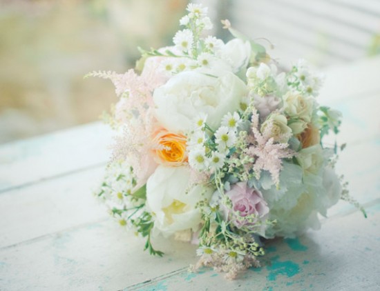 pastel romantic bouquet
