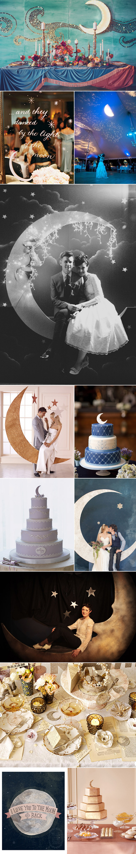 moon wedding inspiration