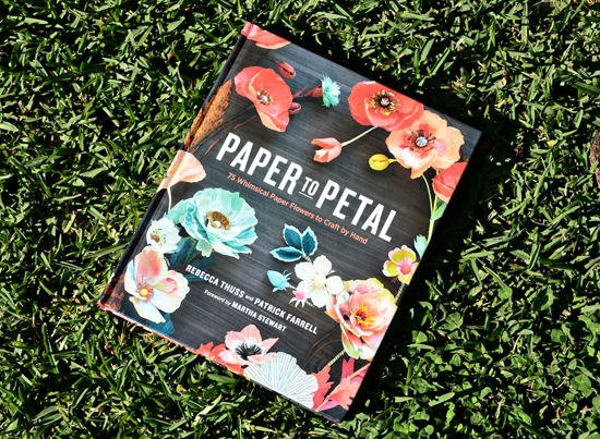 paper flower book by rebecca thuss