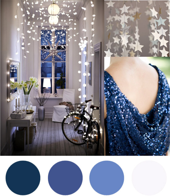 blue and white wedding colour palette
