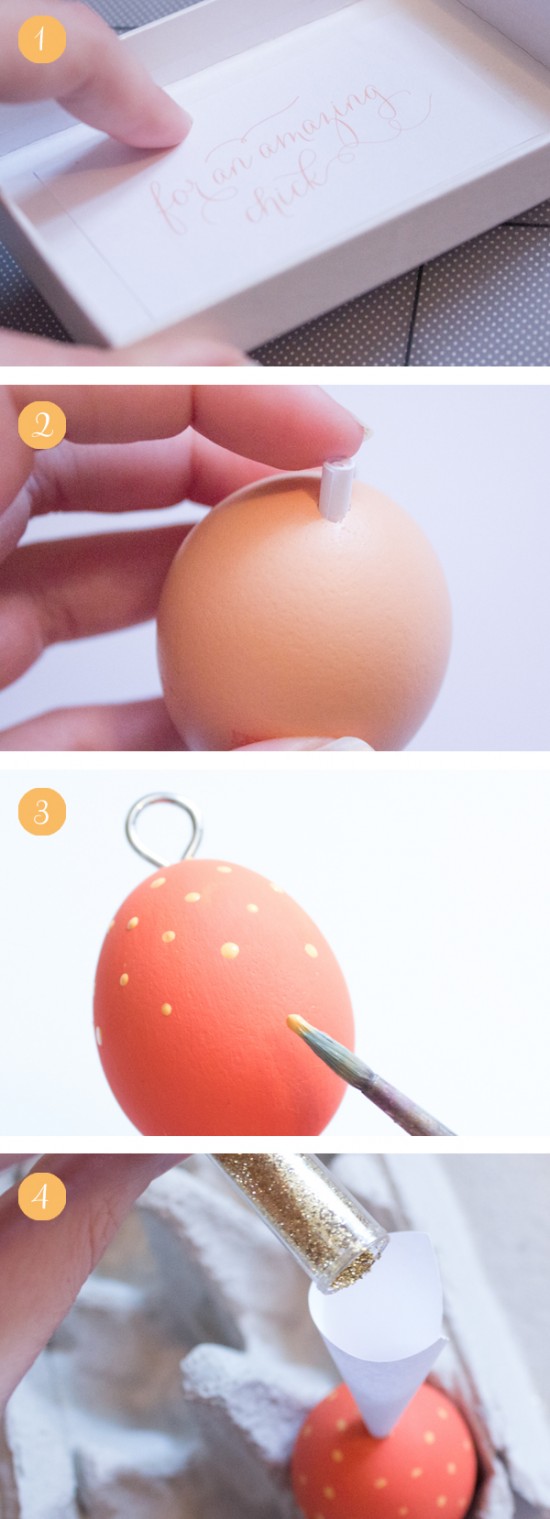Secret message in an egg