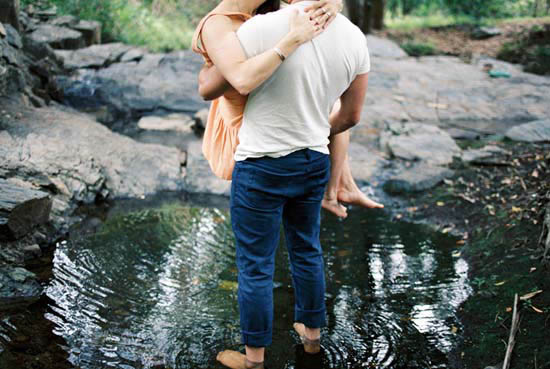 relaxed creek engagement022