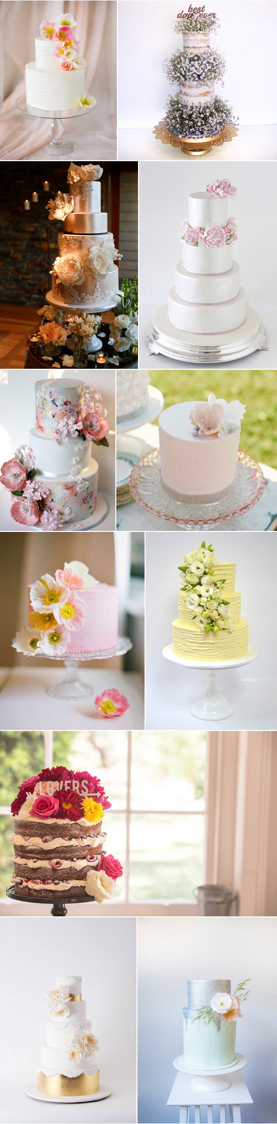 Spring Cakes For Weddings