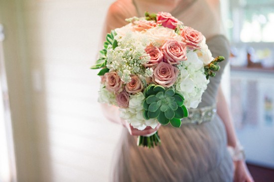 succulent wedding bouquet2354