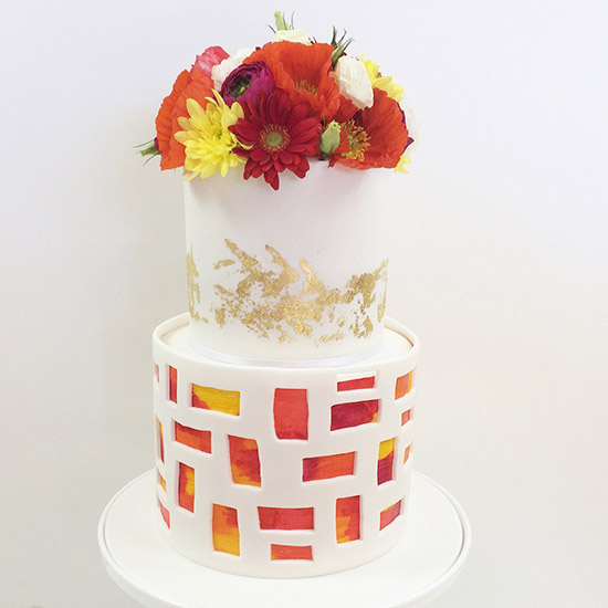 all things sweet by carissa wedding cake 3