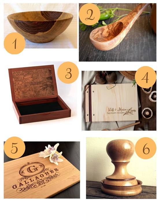 Wooden Wedding gifts