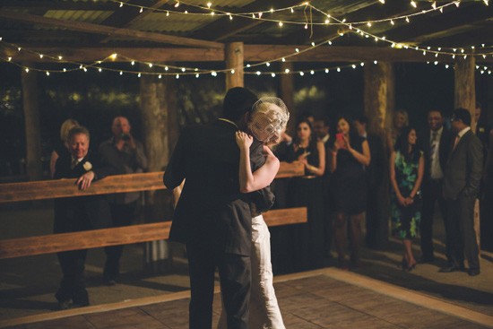 first dance australian barn wedding