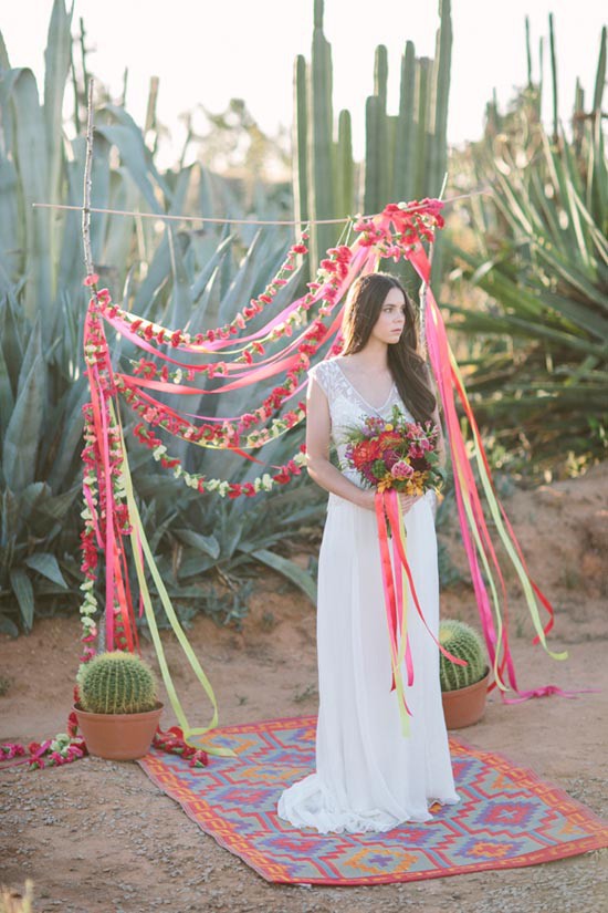 mexican fiesta bridal inspiration