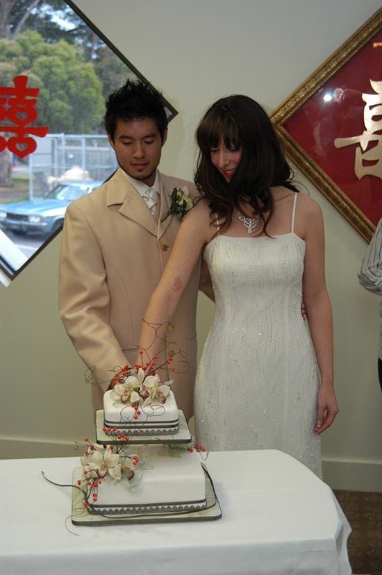 Caroline Khoo Wedding Cake