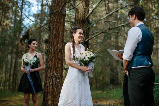 Forest wedding location