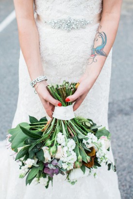 Fox & Rabbit Wedding Bouquet