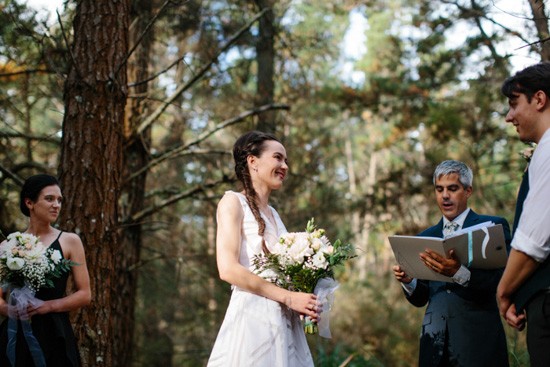 forest marriage ceremony
