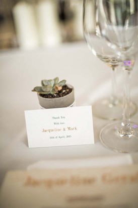 succulent wedding favor