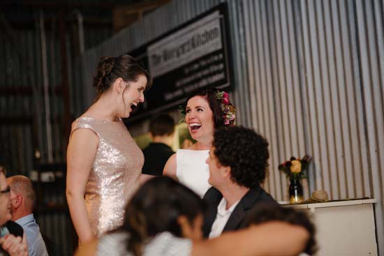 Brookside Vineyard Bride with bridesmaid