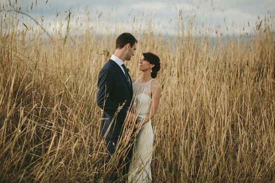Couple in long grass