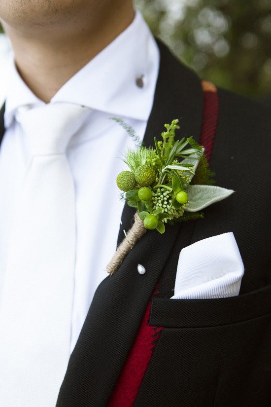 Greenery Boutonnerie