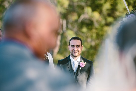 Groom during processional