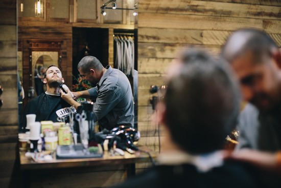 Groomed barbershop