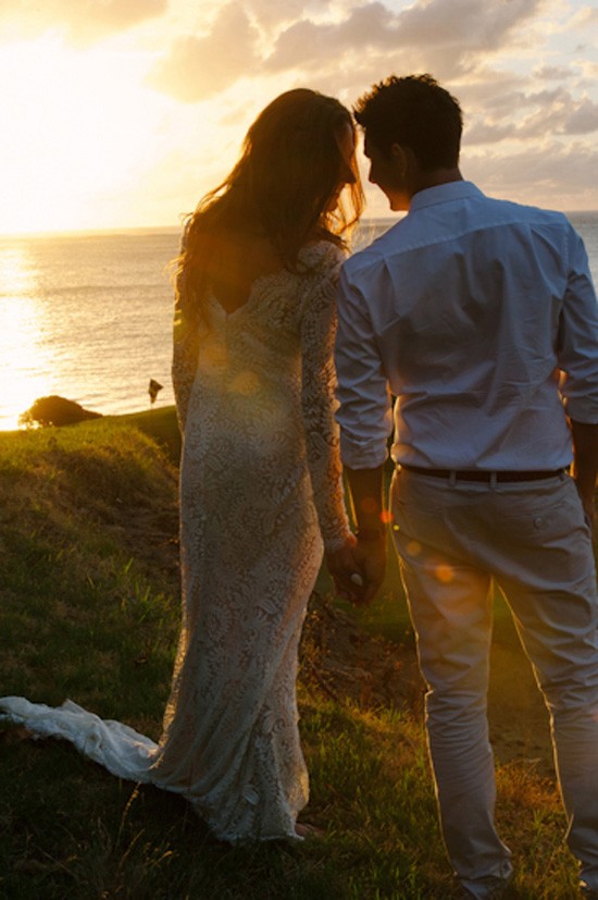 Lord Howe Island Wedding Sunset