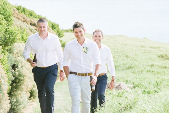 Lord Howe Island groom and groomsmen