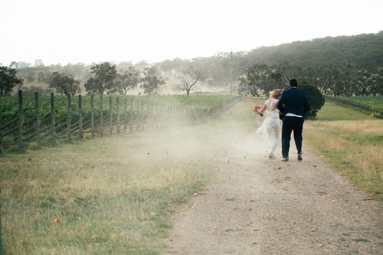 Main Ridge winery wedding