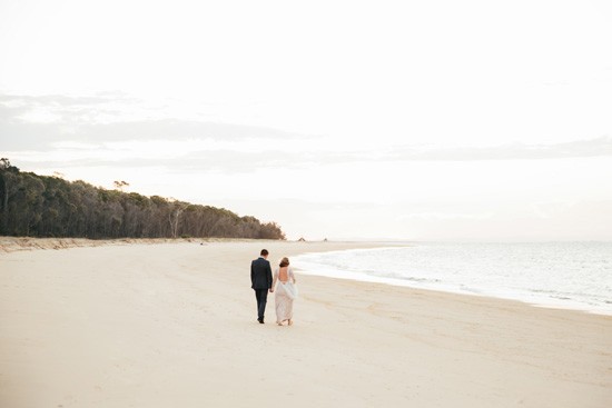 Queensland beach wedding photo