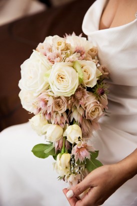 Rose and Blushing Bride Bouquet