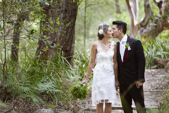 Sydney bushland wedding