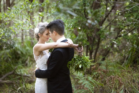 Sydney bushland wedding photos