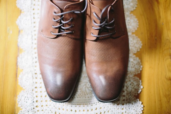 Brown mens wedding shoes