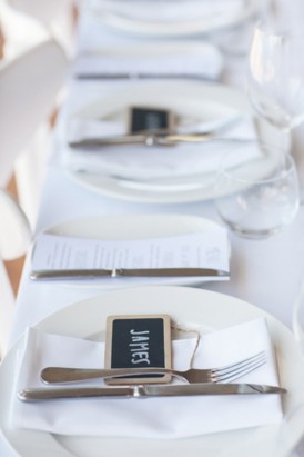 Chalboard place cards