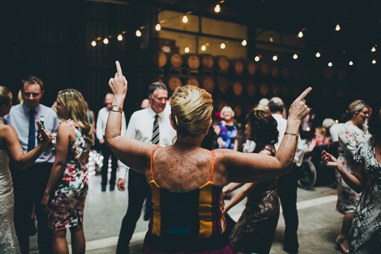 Clyde Park winery wedding dance