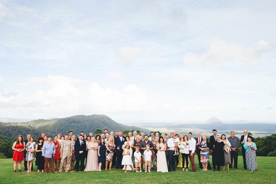 Maleny wedding guests