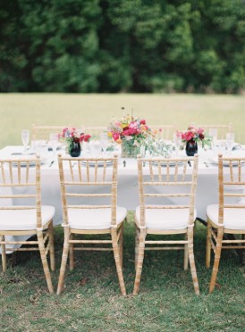 Modern wedding table ideas