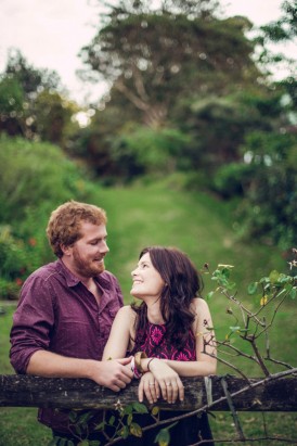 Relaxed garden engagement party27