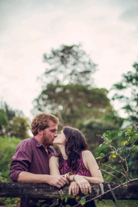 Relaxed garden engagement party28