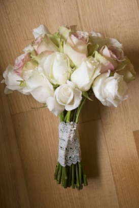 Simple wedding bouquet