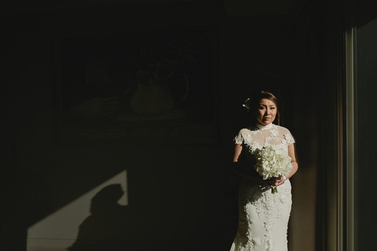 Bride wearing Neomi Allen Couture
