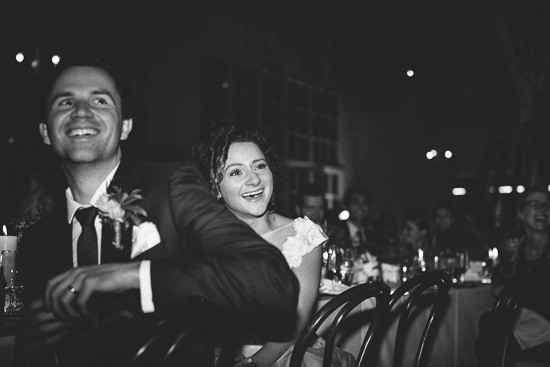 Laughter at Laurens Hall Wedding
