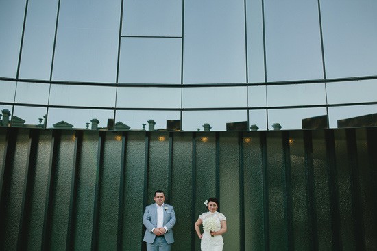 Melbourne city wedding photo