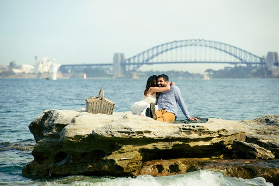 Sydney Harbour Engagememt Photos021