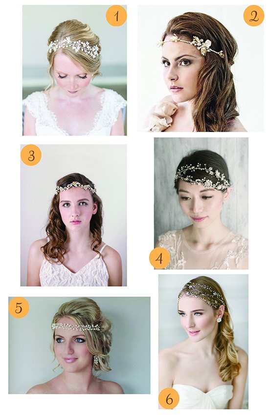 Pearl Bridal Headbands