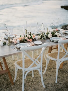 Beach Wedding Tablescape011