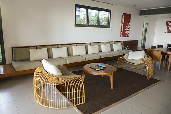 Intercontinental Fiji Slub Level Villa Living Room