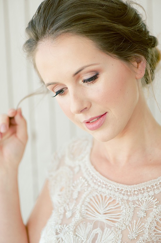 Natural bridal makeup